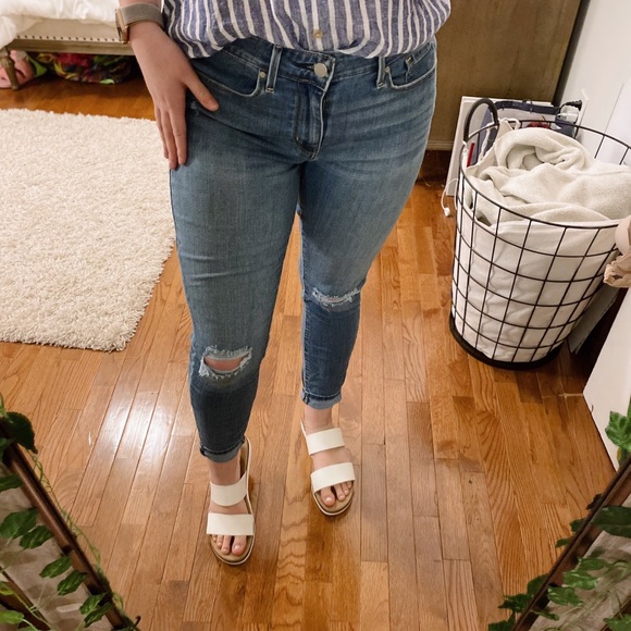 ☼ NWOT distressed skinny jeans - Picture 5 of 14